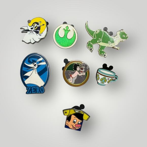 Disney Parks & Pixar 28 Pin Lot - Toy Story, NBC, Star Wars, Jungle Book... - Picture 9 of 10